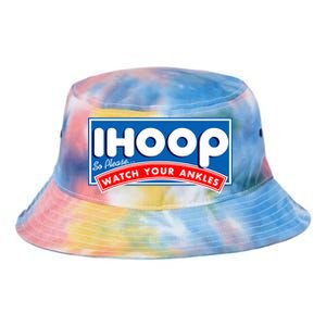 ihoop I Hoop So Please Watch Your Ankles Funny Basketball Tie Dye Newport Bucket Hat