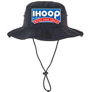 ihoop I Hoop So Please Watch Your Ankles Funny Basketball Legacy Cool Fit Booney Bucket Hat