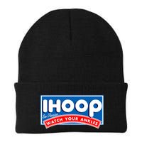 ihoop I Hoop So Please Watch Your Ankles Funny Basketball Beanie