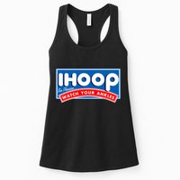 ihoop I Hoop So Please Watch Your Ankles Funny Basketball Womens Tank Top