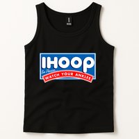 ihoop I Hoop So Please Watch Your Ankles Funny Basketball Tank Top