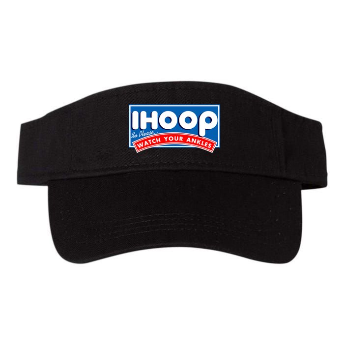 ihoop I Hoop So Please Watch Your Ankles Funny Basketball Visor