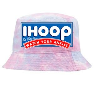 ihoop I Hoop So Please Watch Your Ankles Funny Basketball Tie-Dyed Bucket Hat