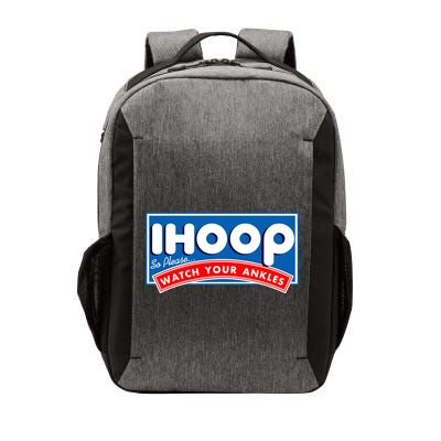ihoop I Hoop So Please Watch Your Ankles Funny Basketball Vector Backpack