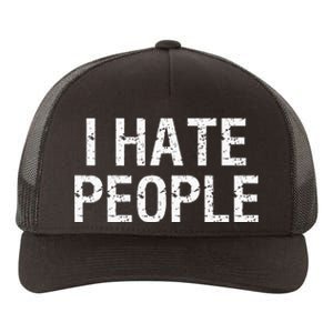 I HATE PEOPLE Yupoong Adult 5-Panel Trucker Hat