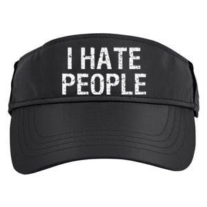 I HATE PEOPLE Adult Drive Performance Visor