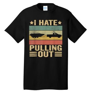 I Hate Pulling Out Funny Boat Captain Tall T-Shirt