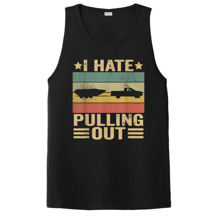 I Hate Pulling Out Funny Boat Captain PosiCharge Competitor Tank