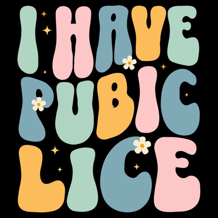 I Have Pubic Lice Funny Offensive Inappropriate Meme Flat Bill Trucker Hat