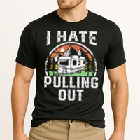 I Hate Pulling Out Funny Camper RV Camping Trailer Gift Cooling Performance Crew T-Shirt