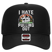 I Hate Pulling Out Funny Camper RV Camping Trailer Gift Hat