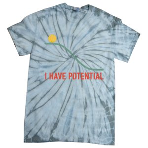 I Have Potential Funny Physics Science Teacher Tie-Dye T-Shirt