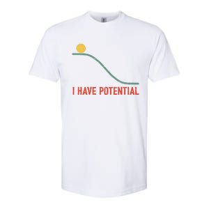 I Have Potential Funny Physics Science Teacher Softstyle CVC T-Shirt