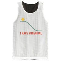 I Have Potential Funny Physics Science Teacher Mesh Reversible Basketball Jersey Tank