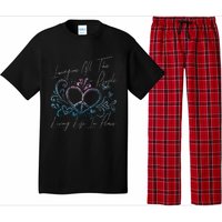 Imagine Hippie People Living Life In Peace And Love Pajama Set