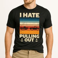 I Hate Pulling Out Retro Boating Boat Captain Gift Performance Shirt