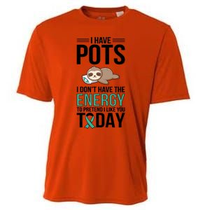 I Have Pots Warrior Pots Awareness Day Pots Fighter Gift Cooling Performance Crew T-Shirt