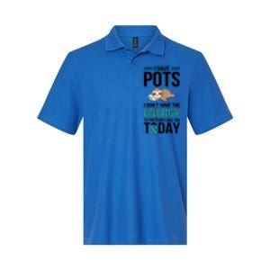 I Have Pots Warrior Pots Awareness Day Pots Fighter Gift Softstyle Adult Sport Polo