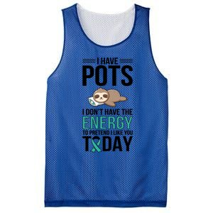 I Have Pots Warrior Pots Awareness Day Pots Fighter Gift Mesh Reversible Basketball Jersey Tank