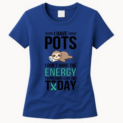 I Have Pots Warrior Pots Awareness Day Pots Fighter Gift Womens T-Shirt
