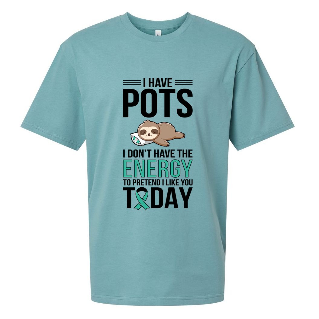 I Have Pots Warrior Pots Awareness Day Pots Fighter Gift Sueded Cloud Jersey T-Shirt