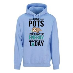 I Have Pots Warrior Pots Awareness Day Pots Fighter Gift Unisex Surf Hoodie