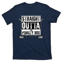 Ice Hockey Player Gift Straight Outta The Penalty Box T-Shirt