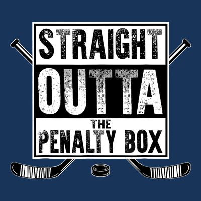 Ice Hockey Player Gift Straight Outta The Penalty Box T-Shirt