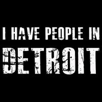 I Have People In Detroit City Michigan State Impact Tech Backpack