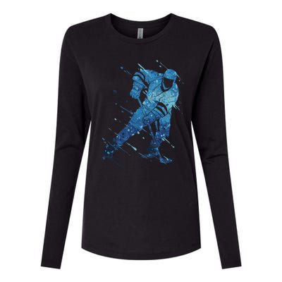 Ice Hockey Player Meaningful Gift Womens Cotton Relaxed Long Sleeve T-Shirt