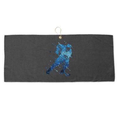 Ice Hockey Player Meaningful Gift Large Microfiber Waffle Golf Towel