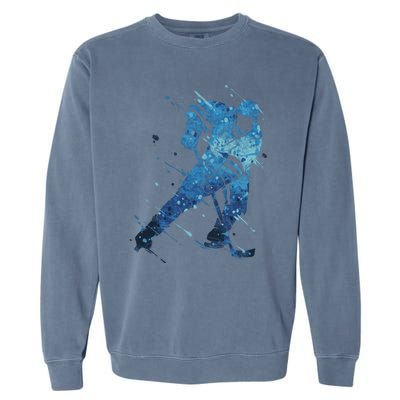 Ice Hockey Player Meaningful Gift Garment-Dyed Sweatshirt