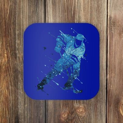 Ice Hockey Player Meaningful Gift Coaster