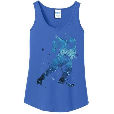 Ice Hockey Player Meaningful Gift Ladies Essential Tank