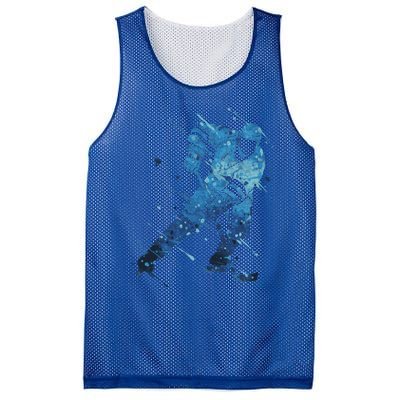 Ice Hockey Player Meaningful Gift Mesh Reversible Basketball Jersey Tank