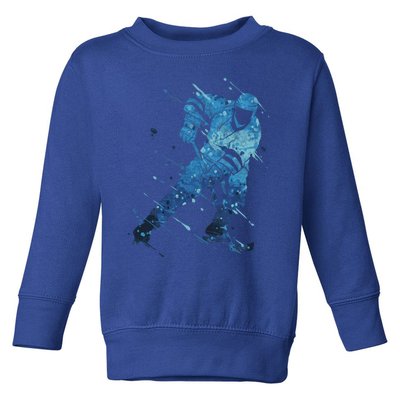 Ice Hockey Player Meaningful Gift Toddler Sweatshirt