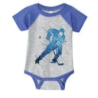 Ice Hockey Player Meaningful Gift Infant Baby Jersey Bodysuit