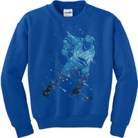 Ice Hockey Player Meaningful Gift Kids Sweatshirt