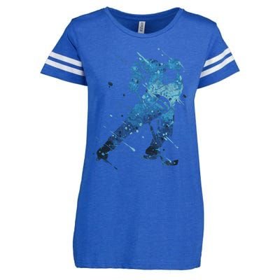 Ice Hockey Player Meaningful Gift Enza Ladies Jersey Football T-Shirt