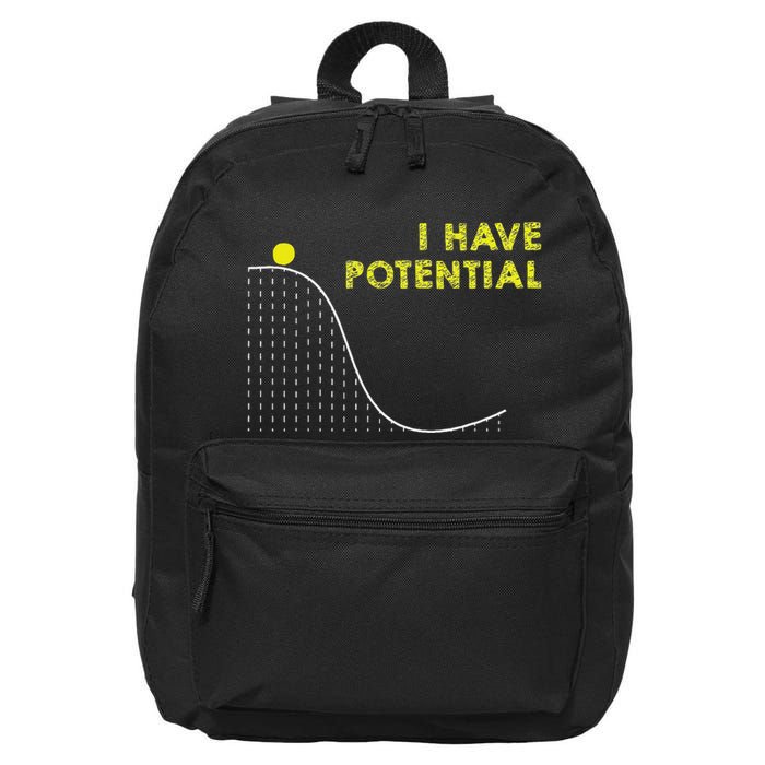 I Have Potential Science And Physics Gag Pun 16 in Basic Backpack