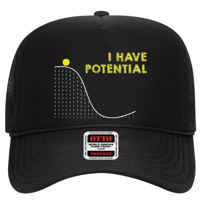 I Have Potential Science And Physics Gag Pun Trucker Hat