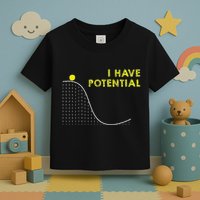 I Have Potential Science And Physics Gag Pun Toddler T-Shirt