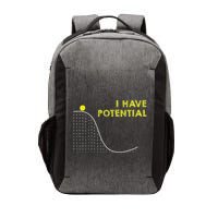 I Have Potential Science And Physics Gag Pun Vector Backpack
