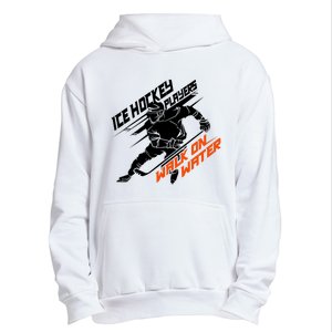 Ice Hockey Players Walk On Water Superpower Gift Urban Pullover Hoodie