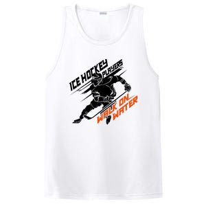 Ice Hockey Players Walk On Water Superpower Gift PosiCharge Competitor Tank