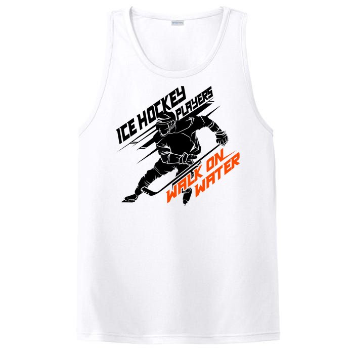 Ice Hockey Players Walk On Water Superpower Gift PosiCharge Competitor Tank