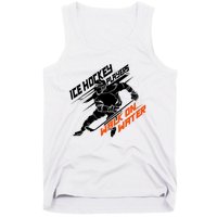 Ice Hockey Players Walk On Water Superpower Gift Tank Top