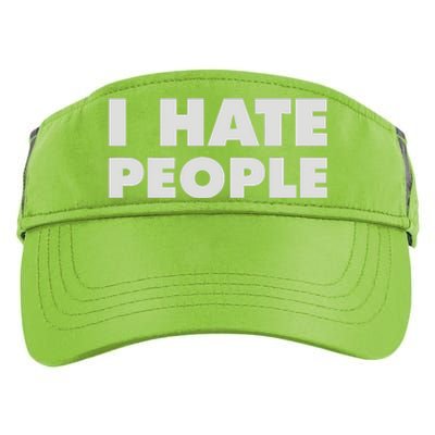 I Hate People Adult Drive Performance Visor