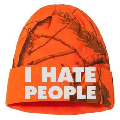 I Hate People Kati Licensed 12" Camo Beanie