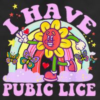 I Have Pubic Lice Golf Towel
